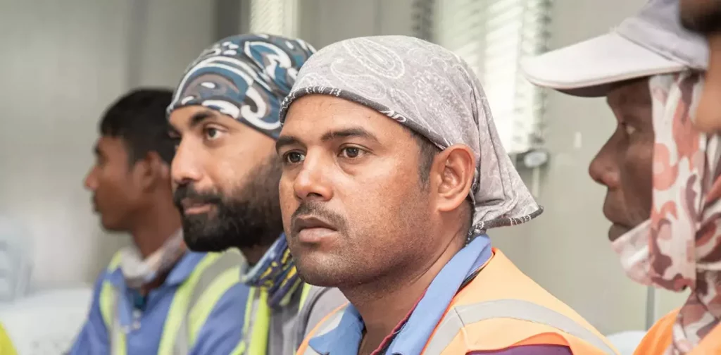para pekerka Piala Dunia Qatar world cup workers