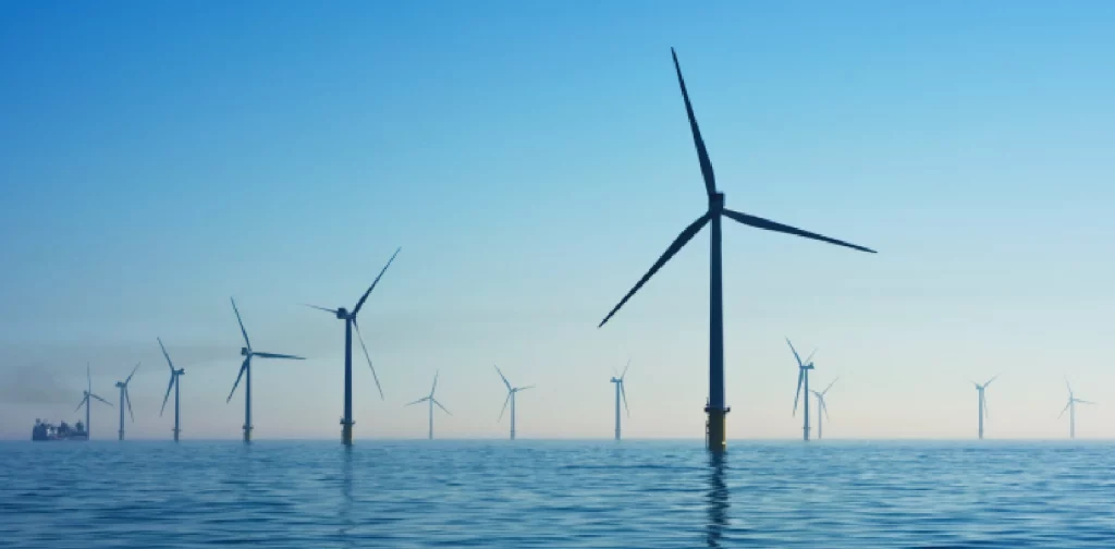 Pembangkit listrik tenaga angin lepas pantai Rampion di New Haven, Inggris