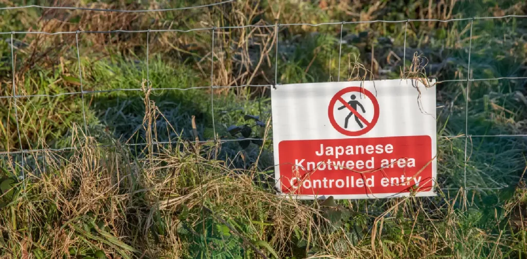 tanda peringatan agar menghindari pagar kabel