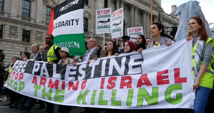demonstrasi pro-Palestina di Eropa