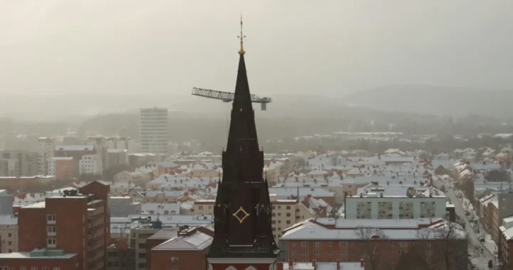 a photo of Umea town landscape