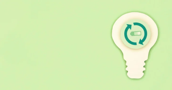 bentuk baterai dan lampu dari kerajinan